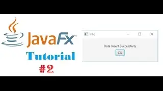 #02 JavaFx and SQL Server Tutorials | Create Alert Message Dialog