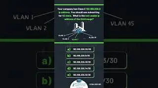 Subnetting Question! | Gokhan Kosem | IPCisco.com | CCNA 200-301 | CCNA Questions & Explanations