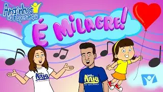 🎶 É Milagre! - Aninha, Tia Cecéu e Robson Rocha | Anjinhos da Esperança (Clipe)