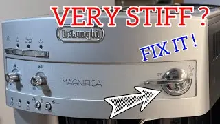 How to Repair Stiff Steam Knob and replace steam wand seals