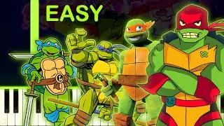 ALL Teenage Mutant Ninja Turtles Cartoons Theme Songs On Piano
