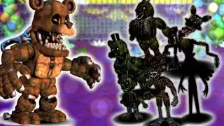 FNaF World - Phantom Animatronics (Mod) Part4
