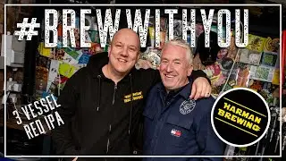 RED IPA ALL GRAIN BREWDAY WITH HARMAN BREWING | BREW WITH YOU | THE MALT MILLER HOME BREWING CHANNEL
