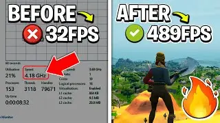 🔧How to BOOST FPS & FIX FPS DROPS in Fortnite Chapter 5 Season 1! 🔥 (Higher FPS & Lower Input Lag)