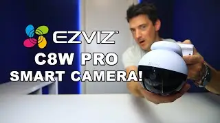 EZVIZ C8W PRO SECURITY CAMERA REVIEW!