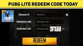 Pubg Mobile Lite Redeem Code Today | Pubg Lite Redeem Code | Pubg Lite Redeem Code Today