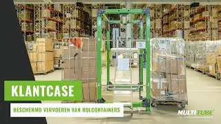 Klantcase: Het beschermd en ergonomisch verplaatsen van rolcontainers