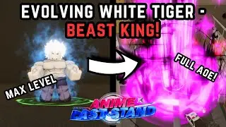 [NEW] EVOLVING WHITE TIGER / BEAST KING - FULL AOE UNIT! | ANIME LAST STAND