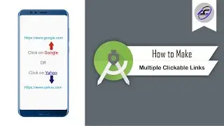 How to Make Multiple Links Clickable in Android Studio | ClickableLinks | Android Coding