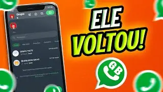 FINALMENTE!🥳WHATSAPP GB VOLTOU! NOVO MÉTODO COM NUMERO DIRETO