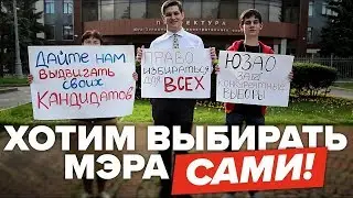 Москвичи пикетируют «Единую Россию»