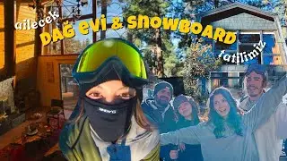 los angeles'ta şehirden kaçış! | 3 günlük kayak tatilimiz 🏂🌲🔥