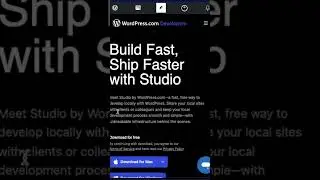 What is Studio by WordPress? #wordpress  #buntywp