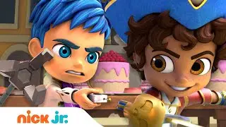 Santiago Stops Enrique & Rescues Stolen Cake! | Santiago of the Seas | Nick Jr.