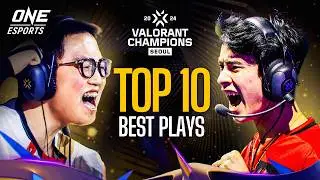 The 10 BEST PLAYS of VCT Champions Seoul SO FAR