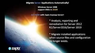 Ezysnap Legacy Server Application Assessment and Reporting Demo