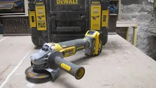 Dewalt DCG405 18V Cordless Angle Grinder Review