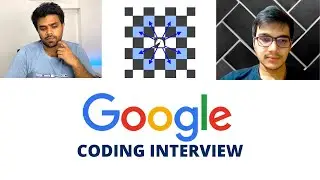 GOOGLE Coding Interview | Mock Google Onsite Interview