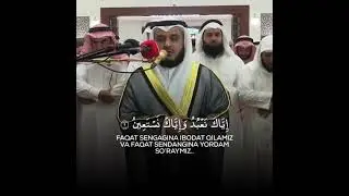 Mishary rashid alafasy latest surat fathiha recitation