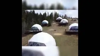 Геокупольний глемпінг під ключ, геокупол, ECOPOD, glamping, geodesic domes