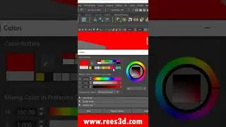 How to change the view panel background color in Maya 2023 