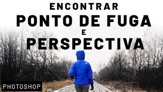 Como encontrar horizonte e ponto de fuga | Traçar perspectiva e encontrar  horizonte e ponto de fuga