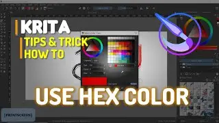 Krita How To Use Hex Color