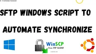 SFTP   Windows Script to Automate Synchronize Remote to Local Directory using WinSCP