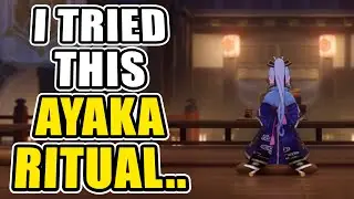 My Ayaka summoning ritual left me speechless.. | Genshin Impact