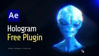 Hologram Generator in After Effects Tutorial | FREE PLUGIN