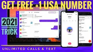 How to get a USA number for FREE & make UNLIMITED Calls Worldwide at Zero Cost to USA & Canada? #4k