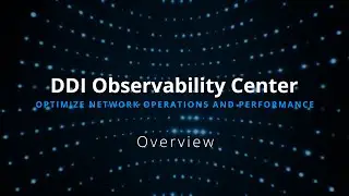 EfficientIP DDI Observability Center Overview