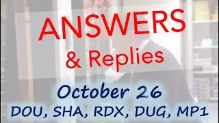 Answers & Replies | Update on Megaport, DUG Technology and Shape Australia