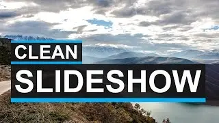 Clean Parallax Slideshow Tutorial - After Effects Clean Motion Graphics Tutorial!