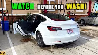 *5 TIPS* you NEED to KNOW before taking your Tesla to the Car Wash!