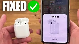 AirPods Not Connecting to iPhone (QUICK FIX)