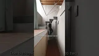 Small Tokyo house with a skip floor