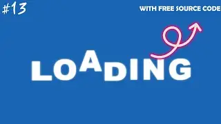 HTML CSS Loading Animation @pinkweb0|html css tutorial