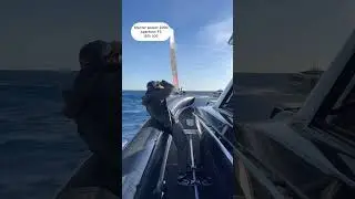 Taking pictures of one of the fastest sailing boats in the world 