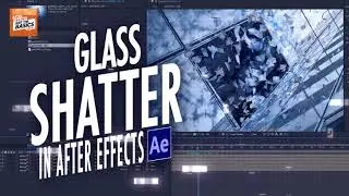 Shatter Glass in After Effects | Short easy tutorial