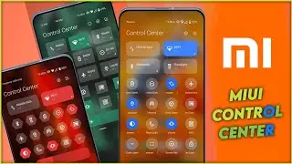 Mi Control Center: Notifications and Quick Actions