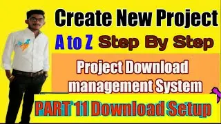 How to make final year project |Download Setup | project for bca final year |