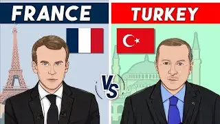 France vs Turkey country comparison 2022 | turkey vs france economy