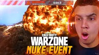 WARZONE NUKE EVENT *LIVE* REACTION! NEW MAP! (Warzone Season 3 Event)