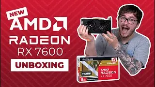 Budget RDNA 3 is Here – Sapphire Radeon RX 7600 PULSE Unboxing