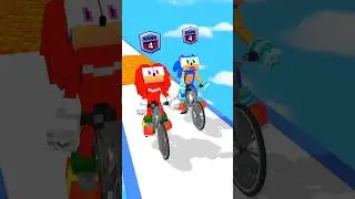 New Bicycle Run With Sonic And Knuckles