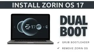 How to Dual Boot Zorin os 17 and Windows 11 || Install Zorin 17 on Any PC