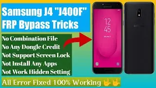 Samsung Galaxy J4 FRP Bypass Android 11/10 Without SIM Card 2022 App not installed NO PIN/Without PC