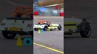 DRIFTING a Caterham Race Car in the WET