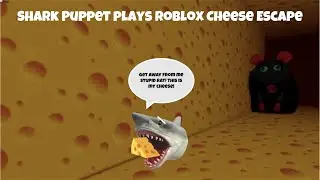 SB Movie: Shark Puppet plays Roblox Cheese Escape!